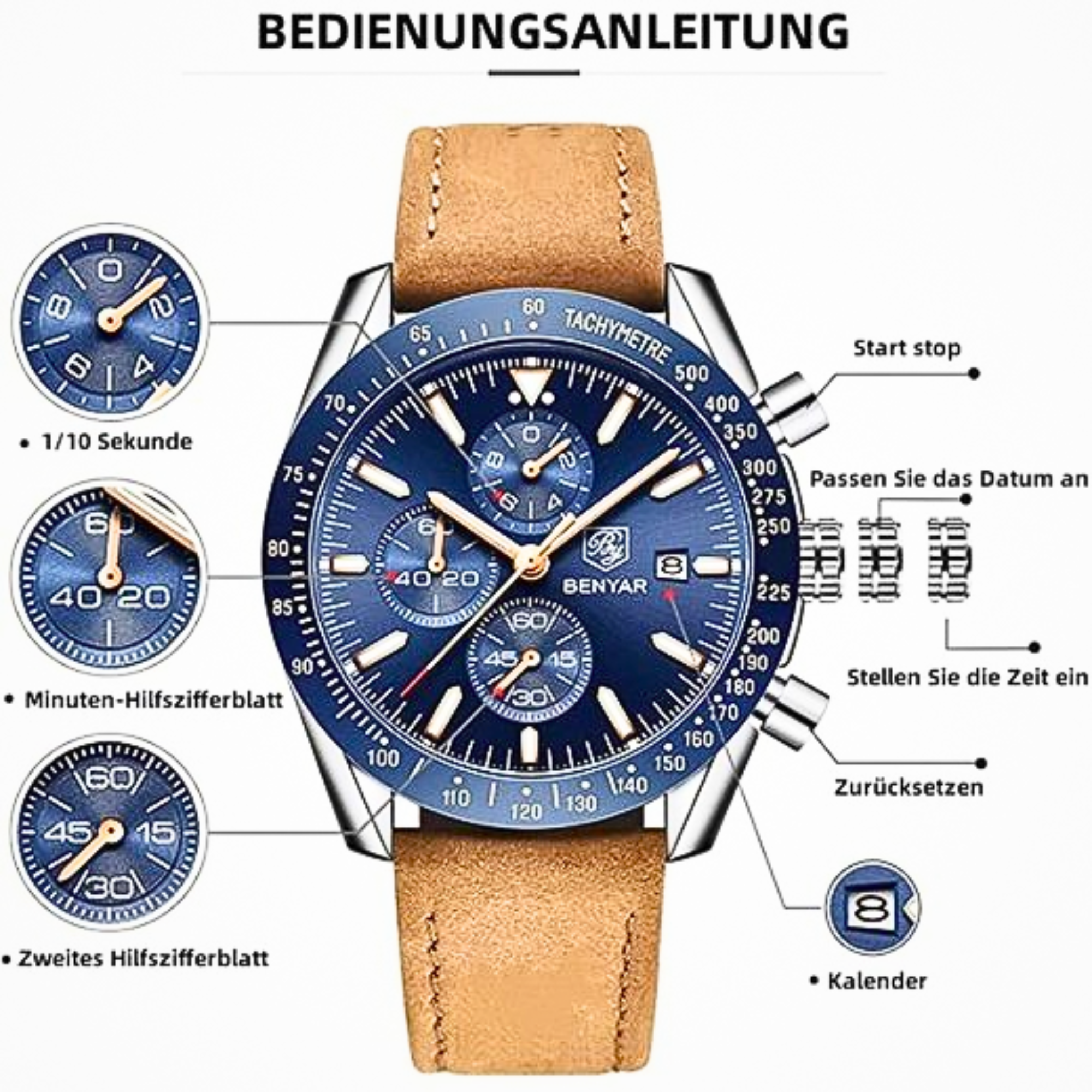 Manike BY 150 Herren-Uhr Manike BY 150 Herren-Uhr